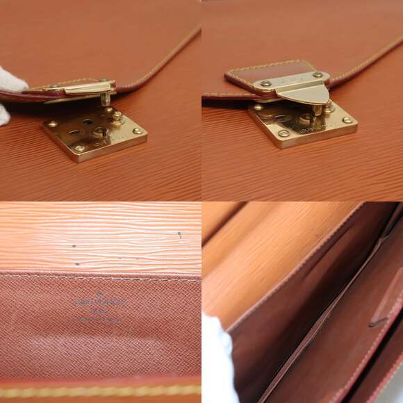 LOUIS VUITTON Epi Serviette Conseiller Zipangu Gold M54428 - Picture 11 of 13